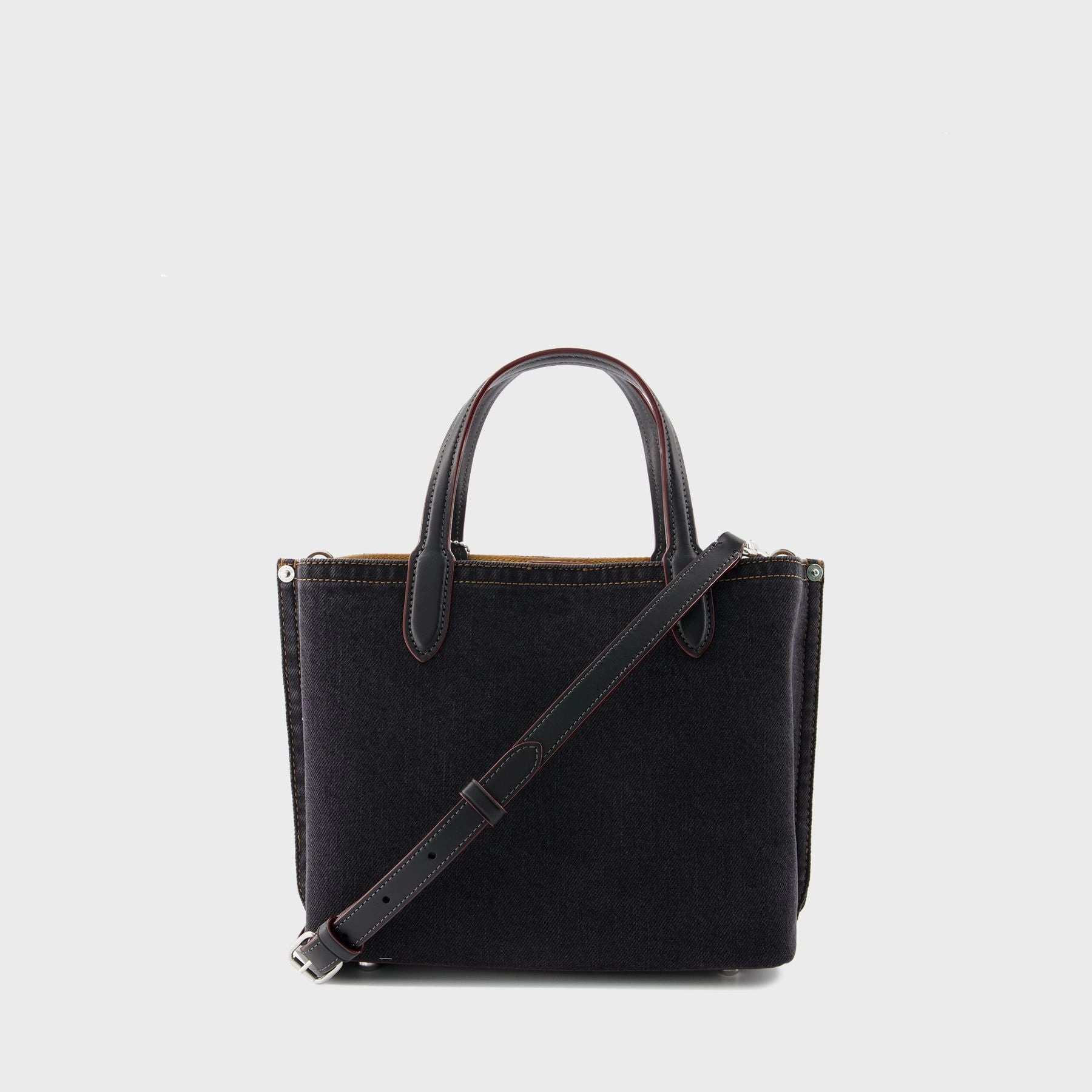 24 Shopper Bag - Coach - Cotton - Black
