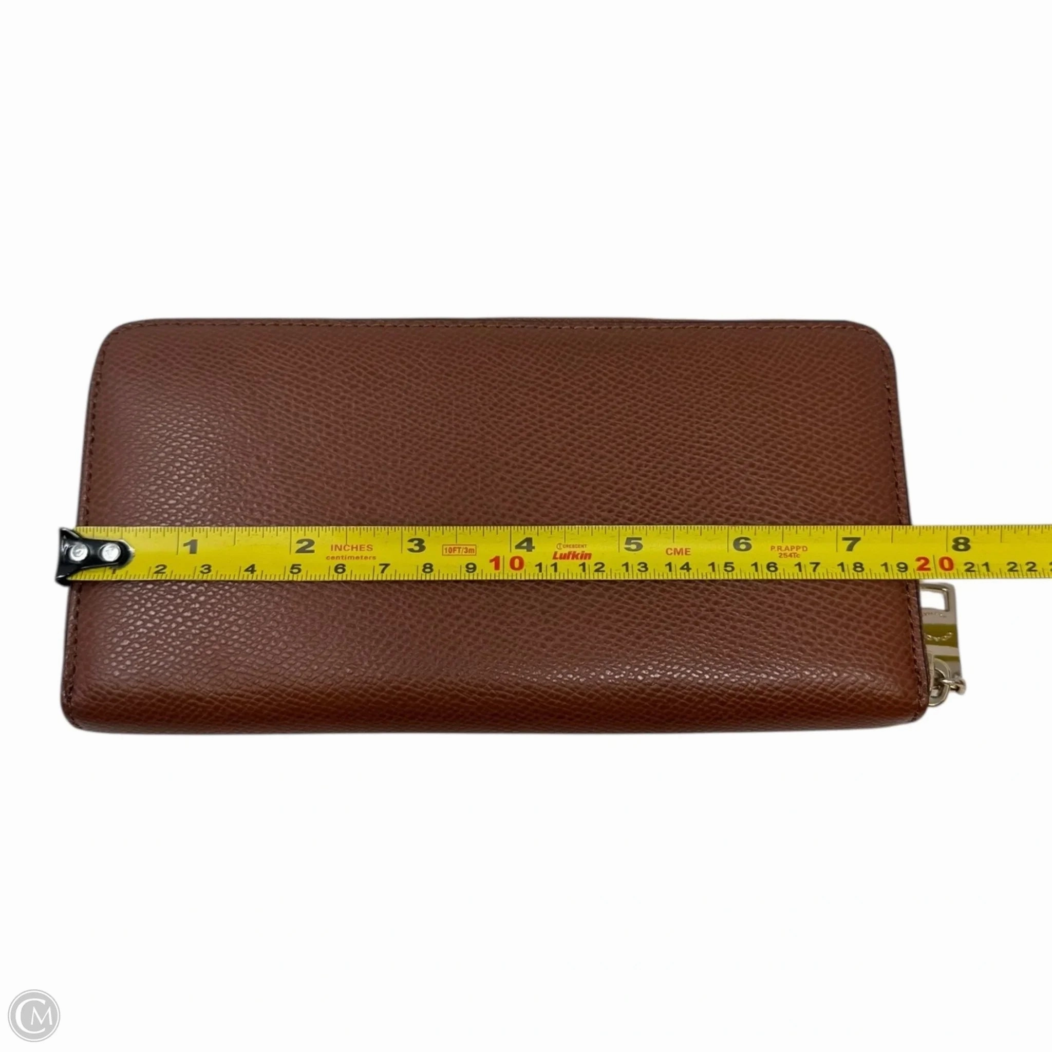 Accordion Zip Around Wallet Designer By Coach, Size: Large