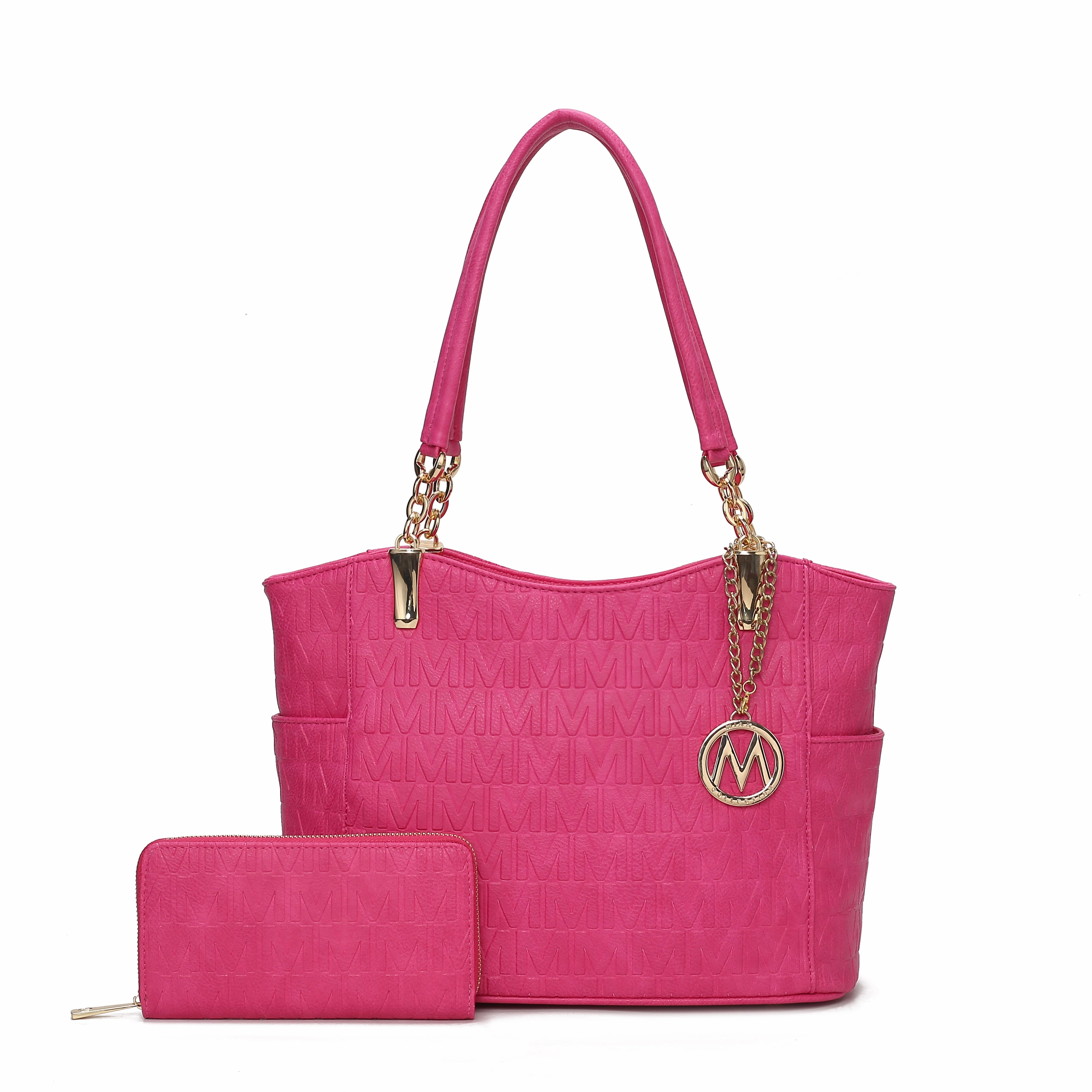 Allison Signature Tote Bag and Wallet Set