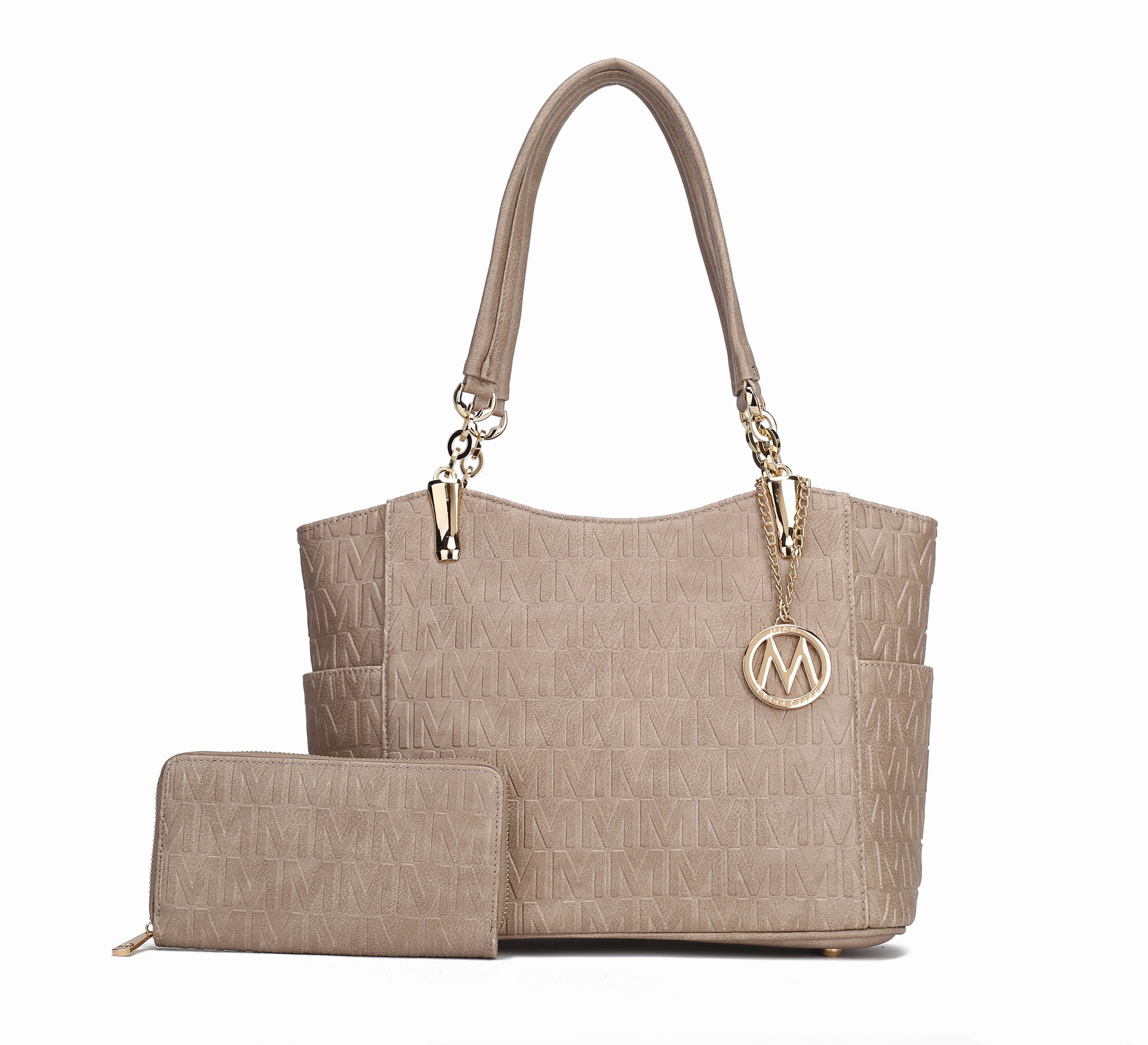 Allison Signature Tote Bag and Wallet Set