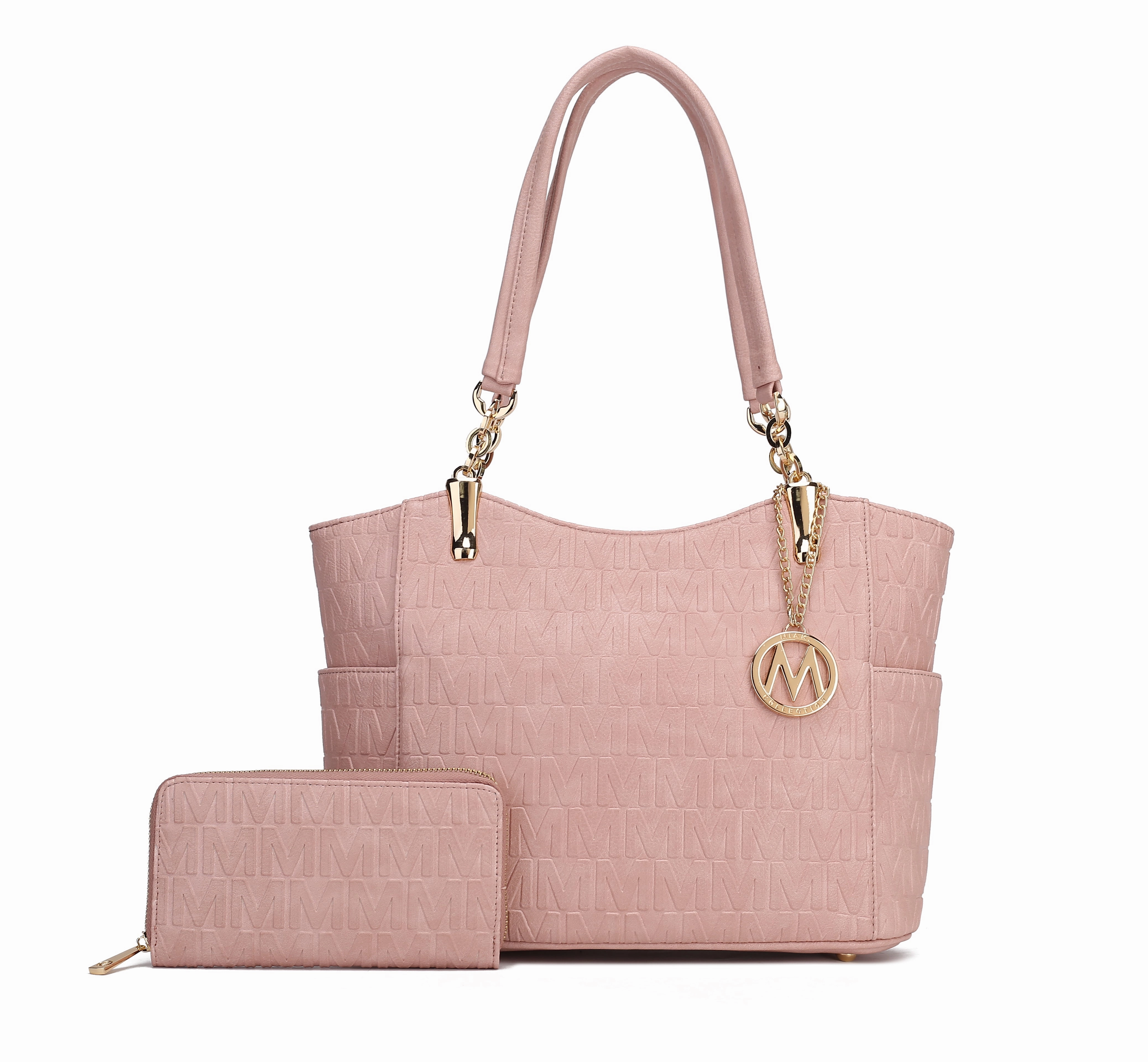 Allison Signature Tote Bag and Wallet Set