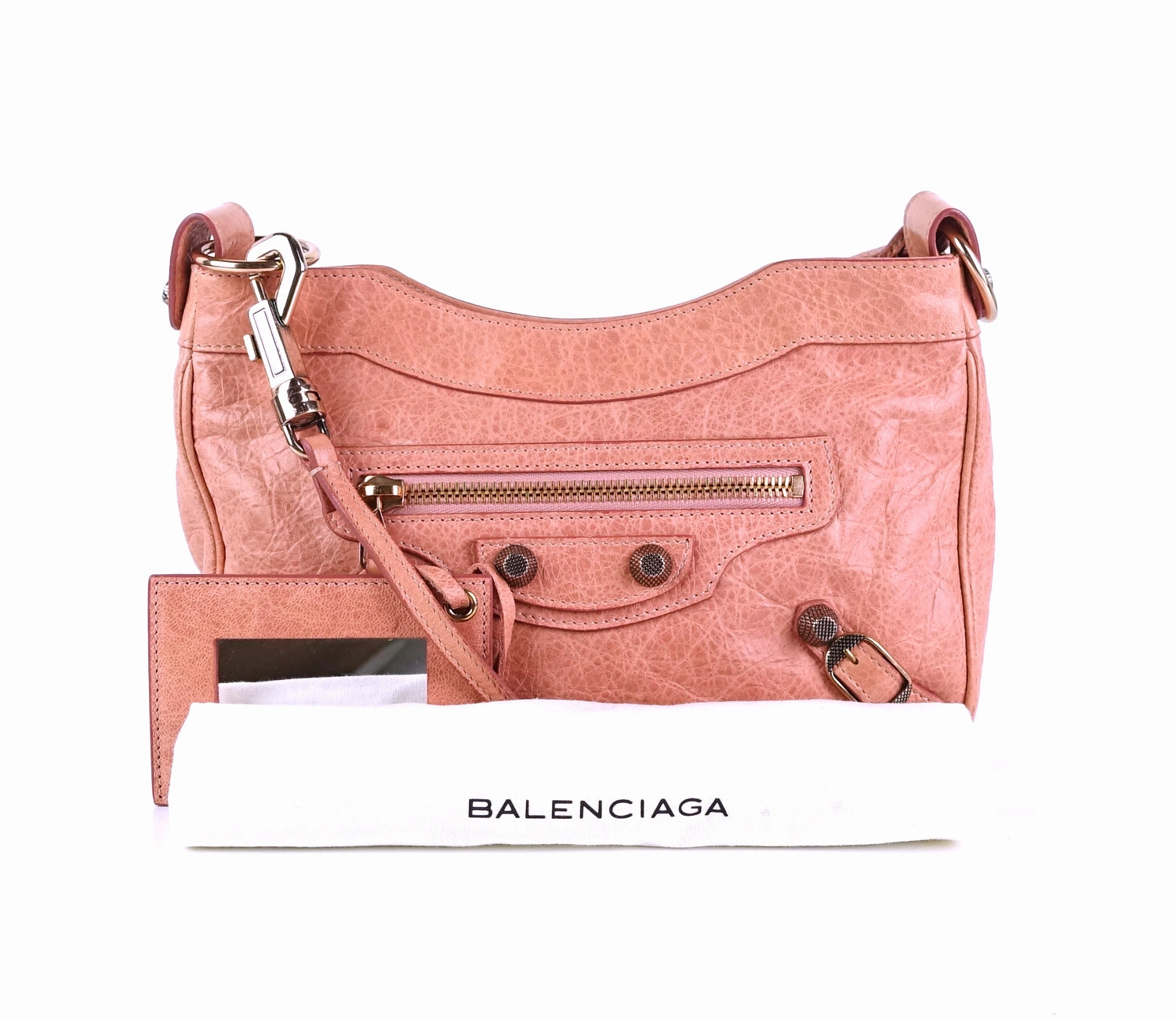Arena Hip Leather Giant Studs Bag