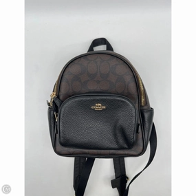 Backpack Designer By Coach, Size: Small