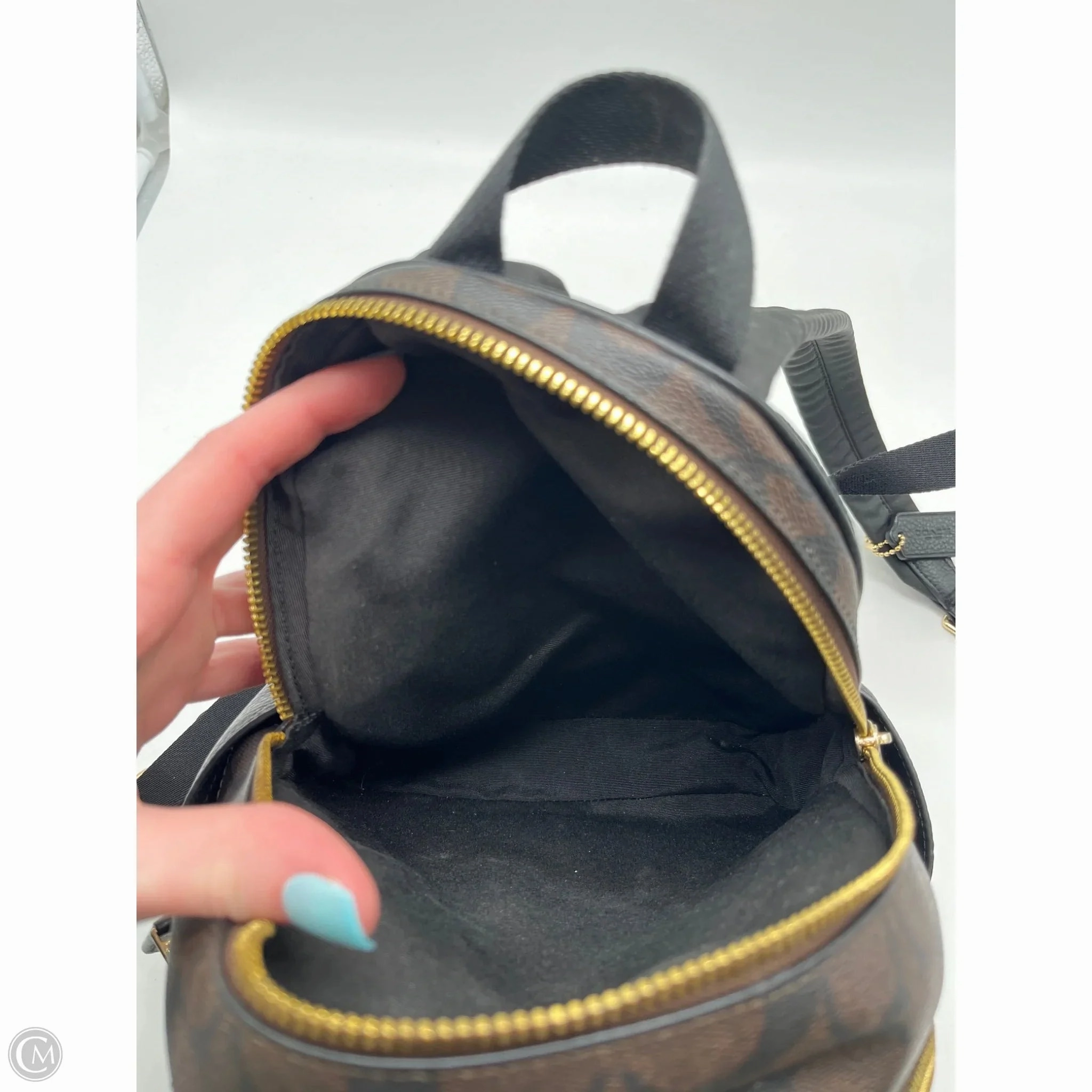 Backpack Designer By Coach, Size: Small