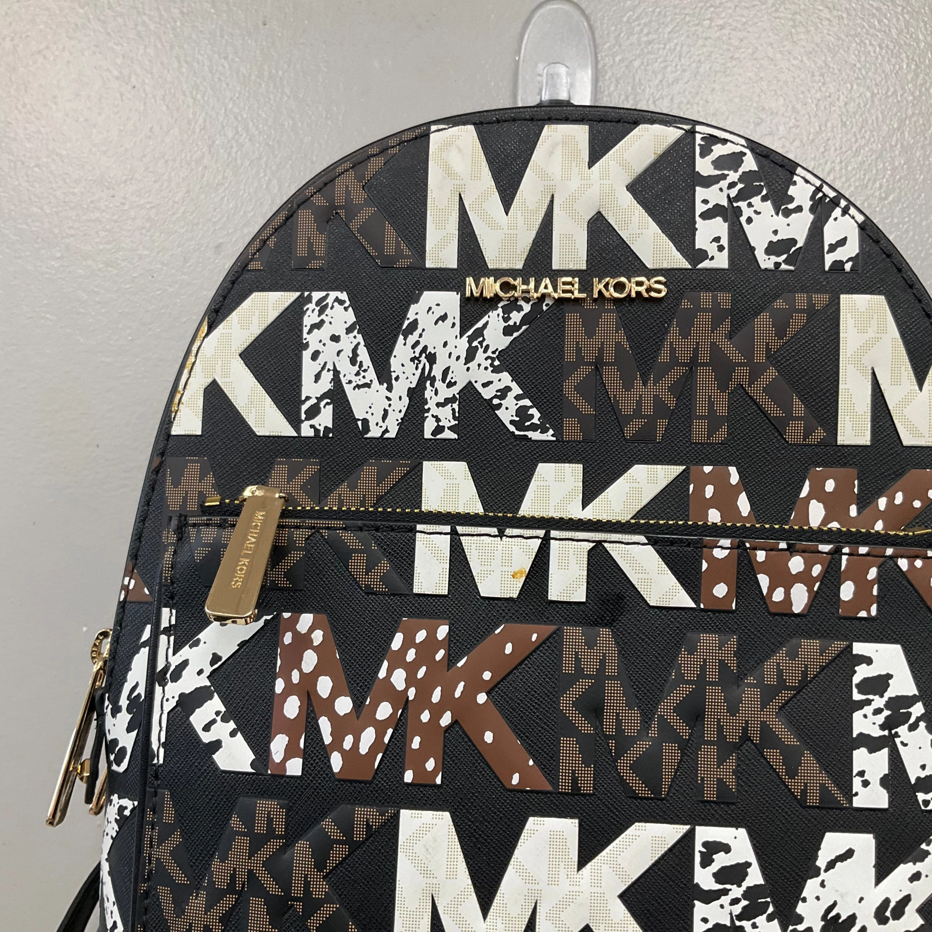 Backpack Designer By Michael Kors In Black, Size:Small