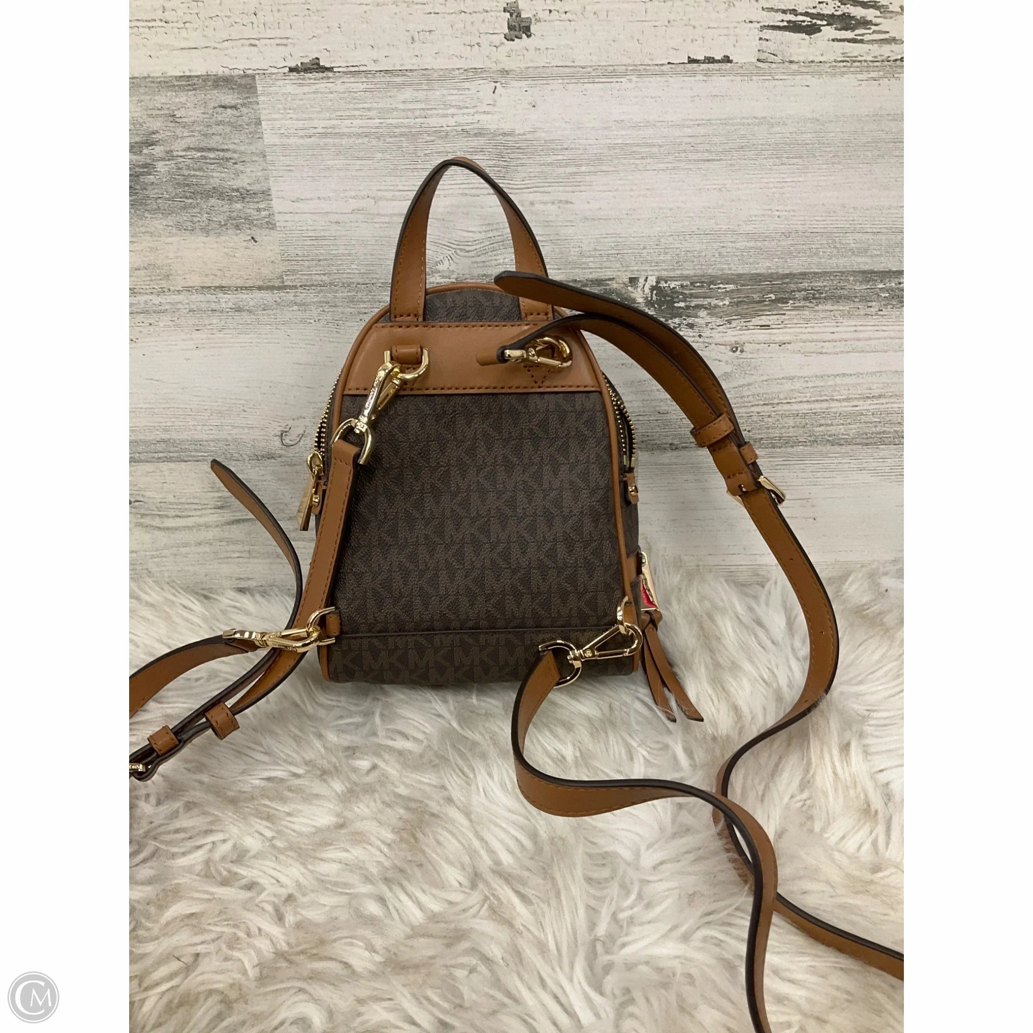 Backpack Designer By Michael Kors, Size: Small