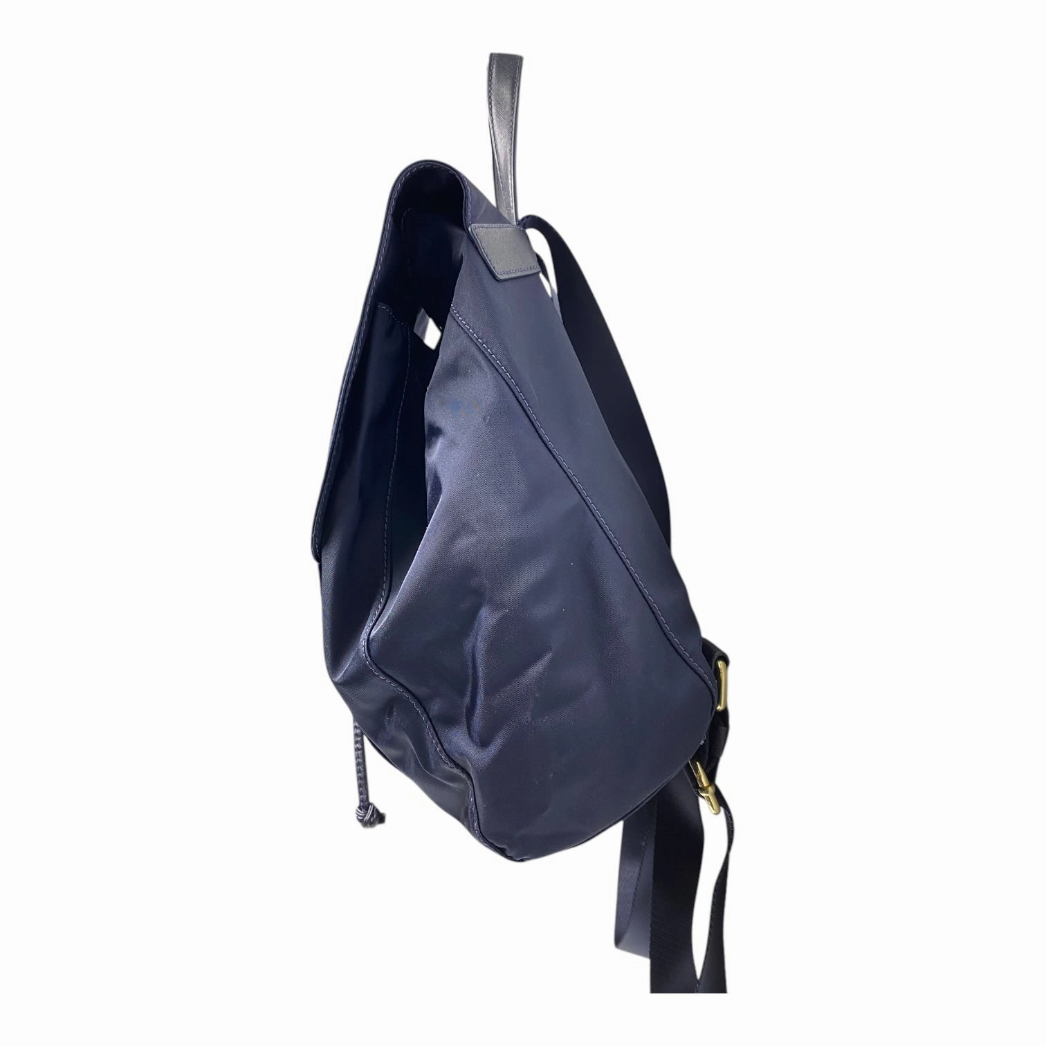 Backpack Designer By Tory Burch In Navy, Size:Medium