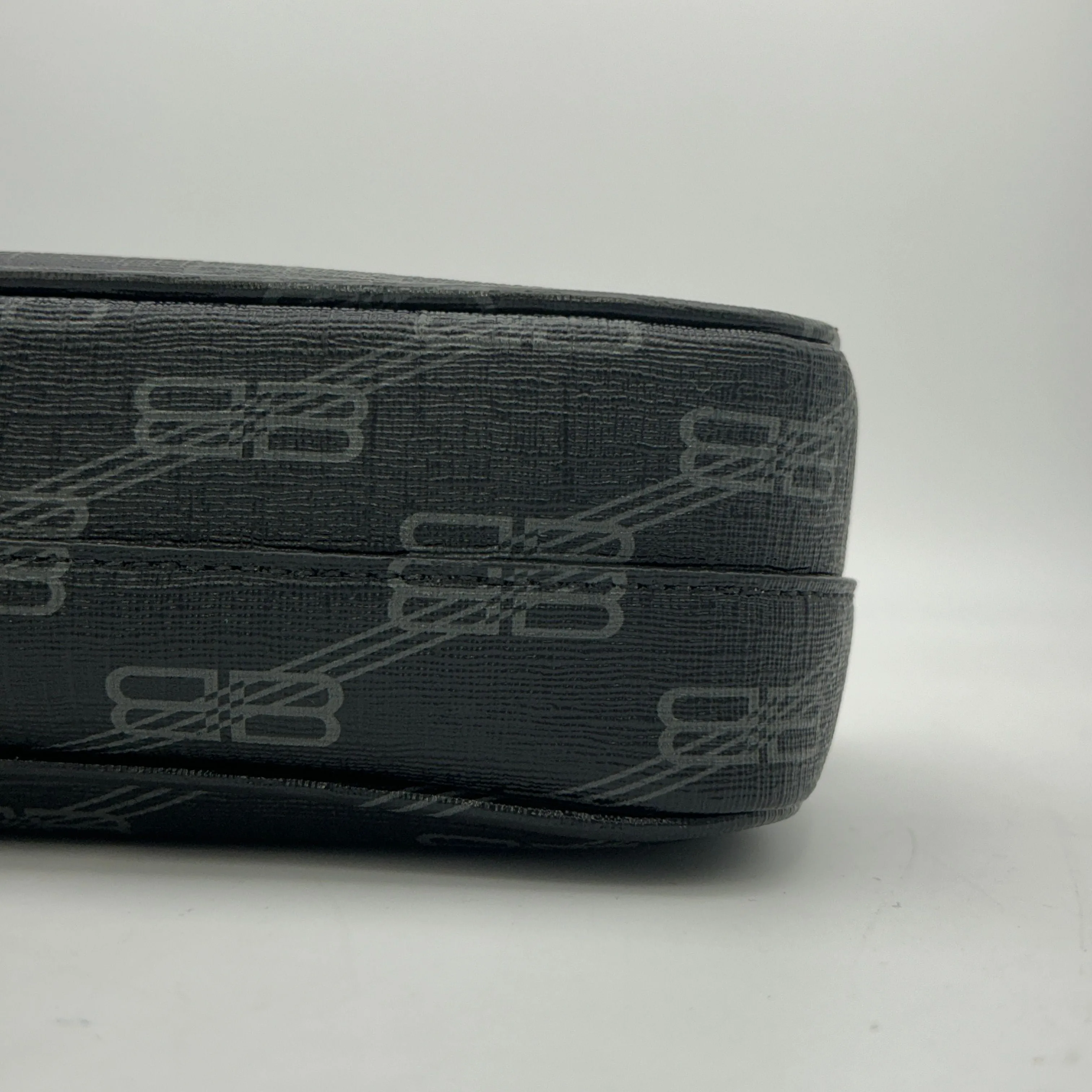 BALENCIAGA BB Monogram Signature Medium Camera Shoulder Bag 2120700132264