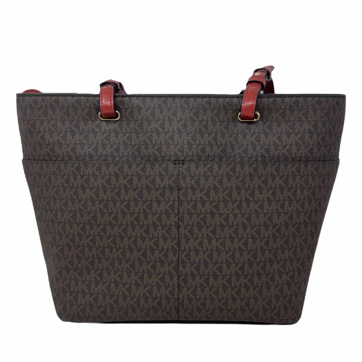 Bedford Logo Tote Bag Designer By Michael Kors, Size: Medium