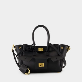 Bel Air Carry All Mini Bag- Balenciaga - Leather - Black