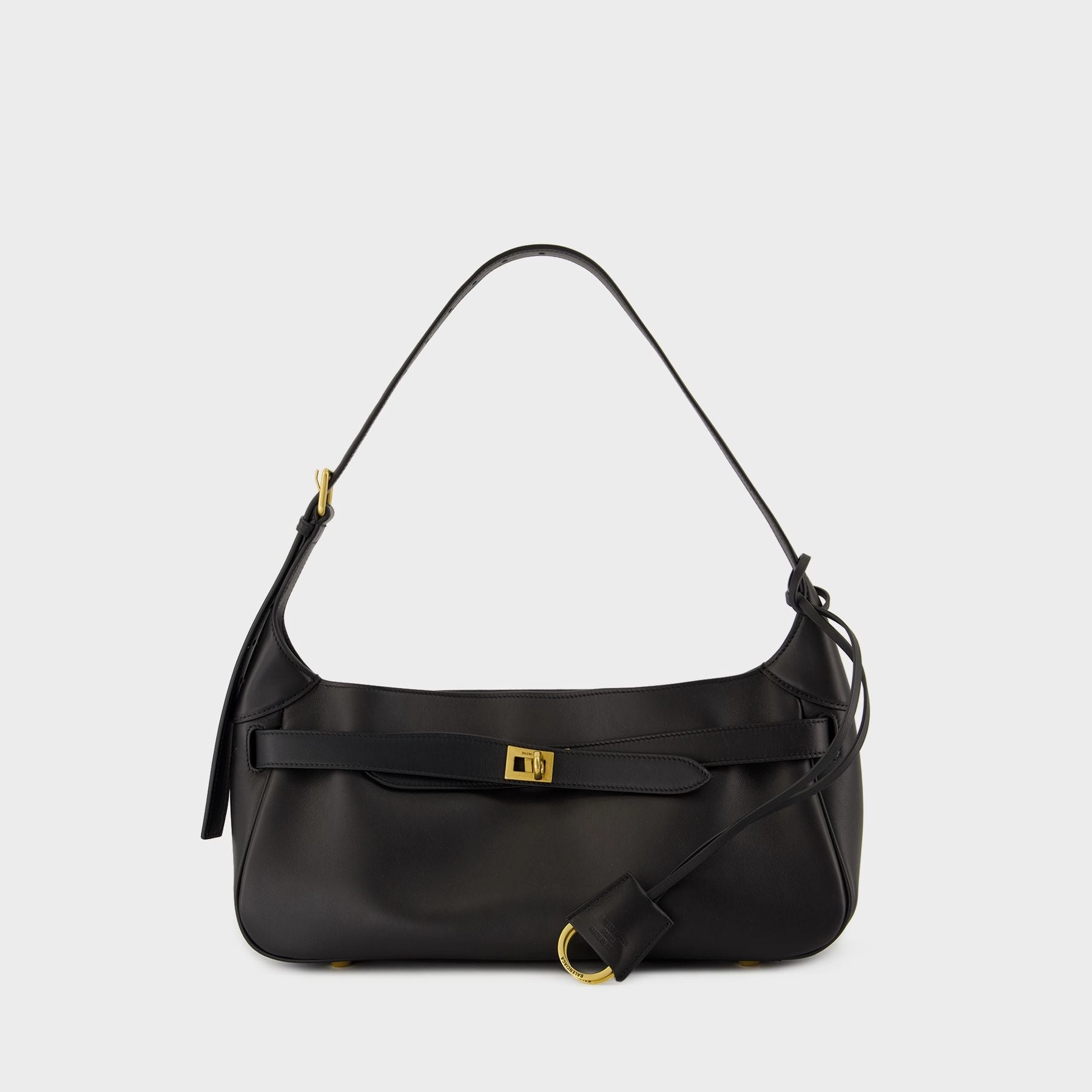 Bel Air Small Shoulder Bag - Balenciaga - Leather - Black