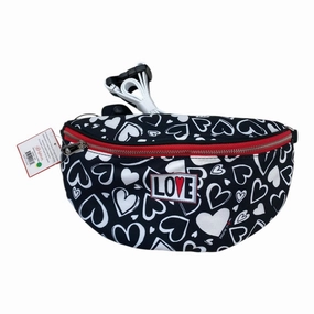 Belt Bag Designer By Brighton In Black & White, Size:Medium