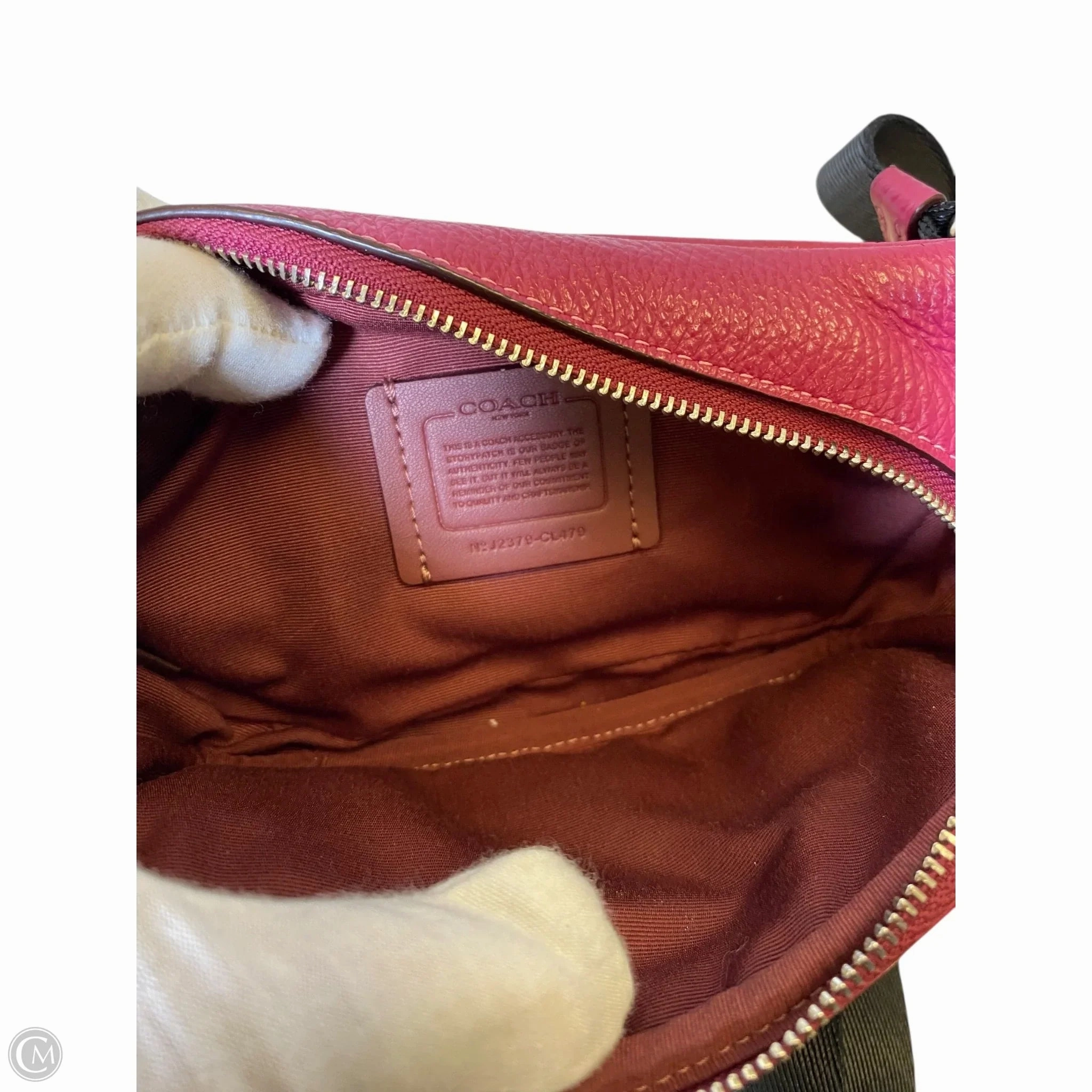 Belt Bag Designer By Coach, Size: Small