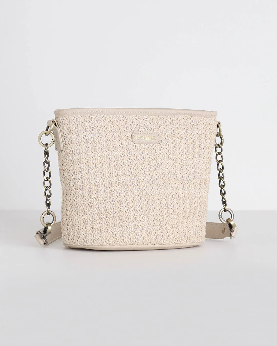 Billie Mini Bucket Bag - Natural
