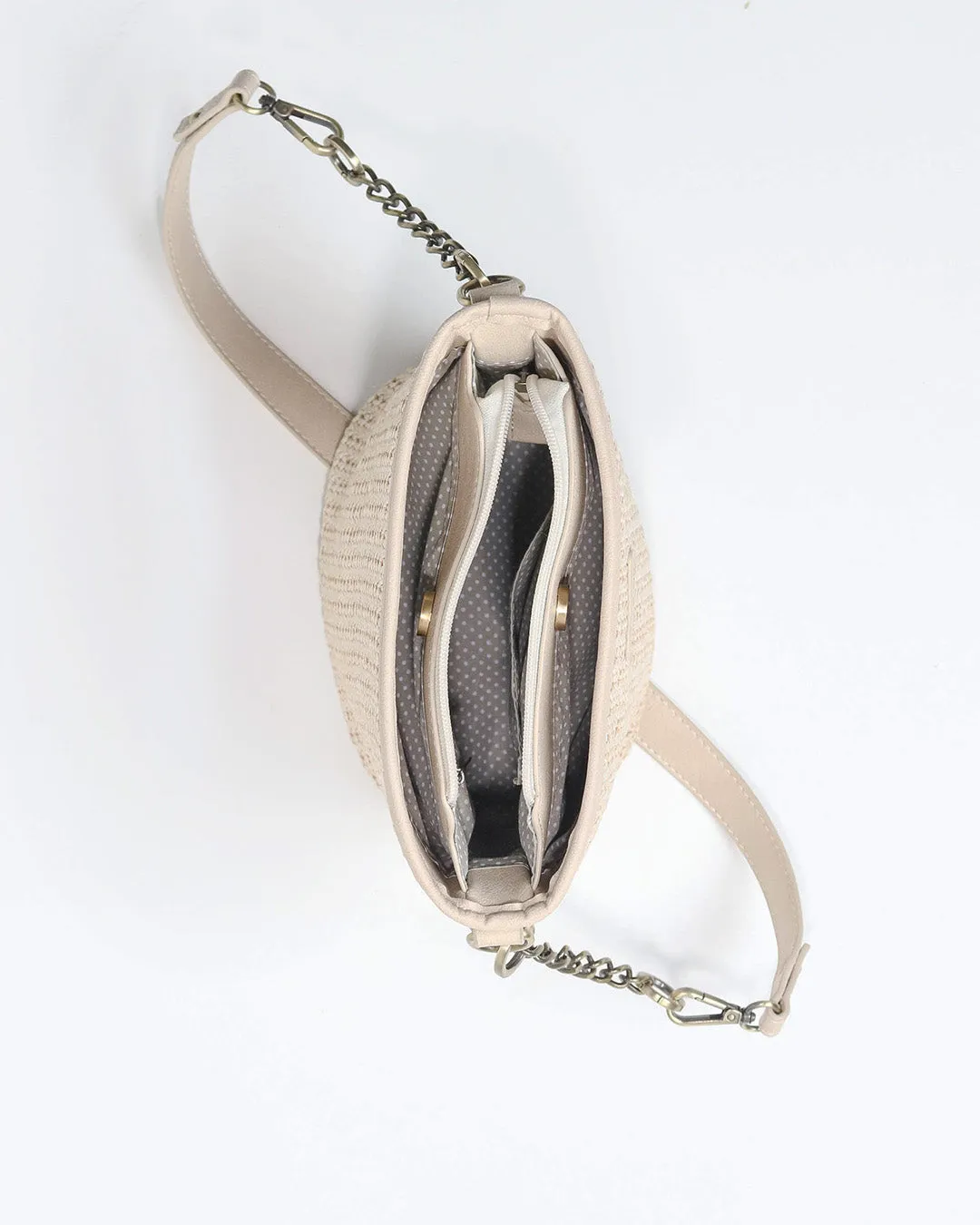 Billie Mini Bucket Bag - Natural