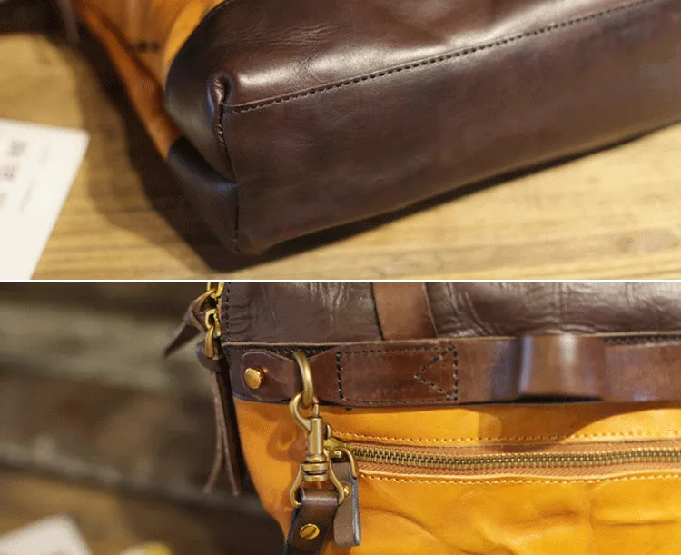 Brown Womens Leather Satchel Handbag Womens Satchel Shoulder Handbags Purse for Ladies