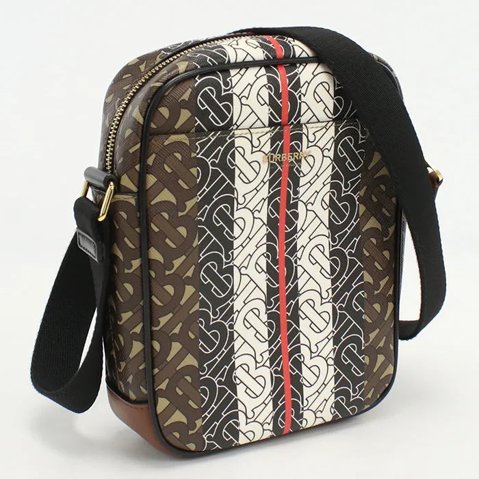 BURBERRY 8023573 Shoulder Bag Diagonal Cross Sling Bag PVC brown unisex