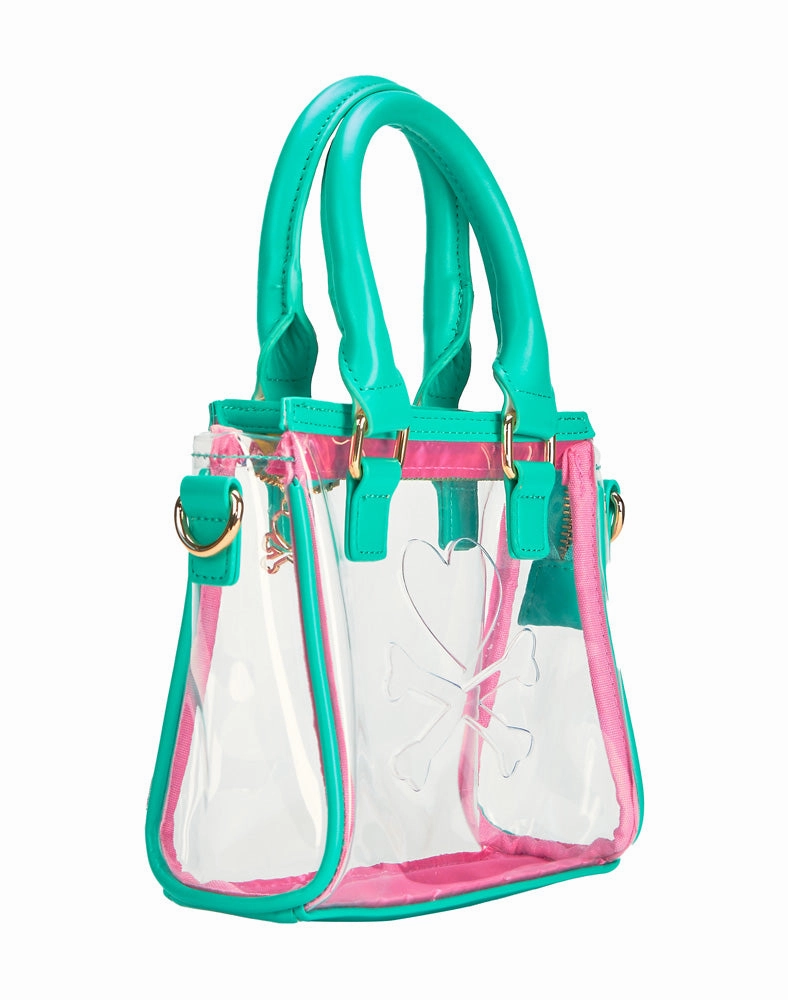 Candy Craze Clear Mini Handbag
