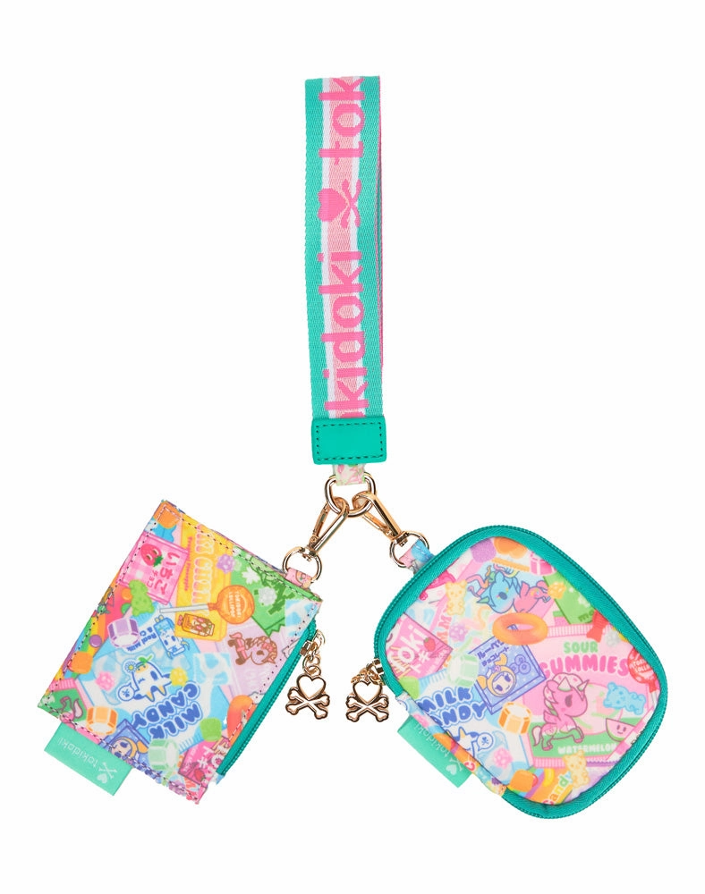 Candy Craze Two Pouch Wristlet