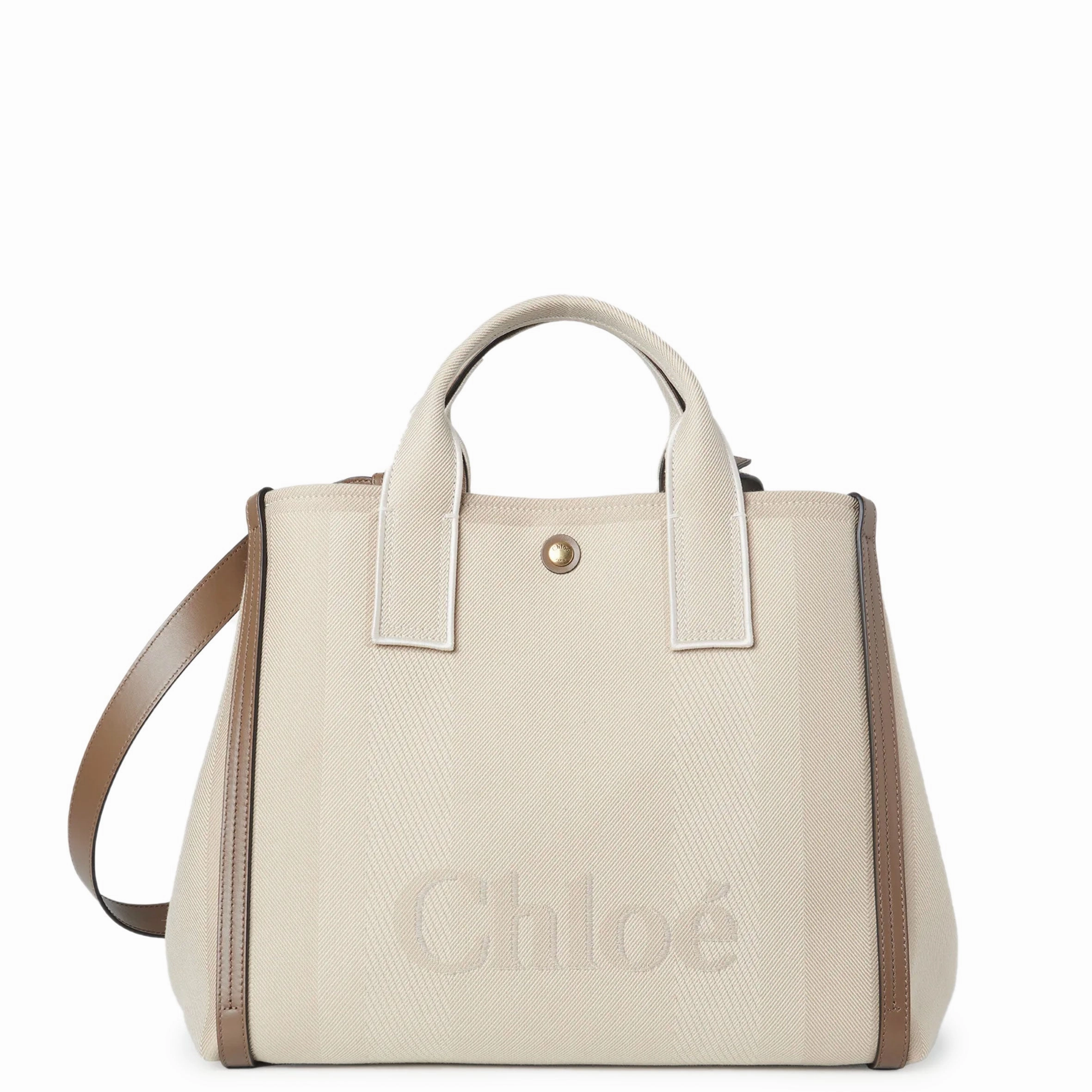 Canvas Carry Tote, Vegetal Beige