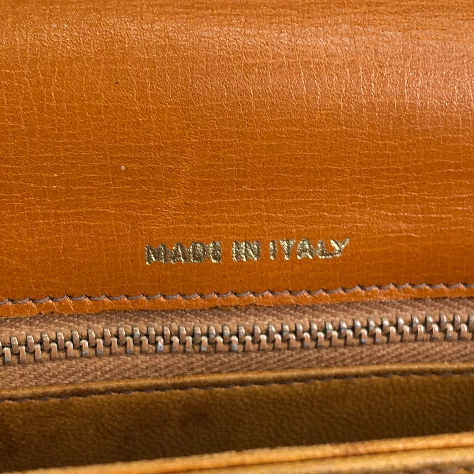 CELINE Horse Carriage Shoulder bag Brown Vintage pejihj