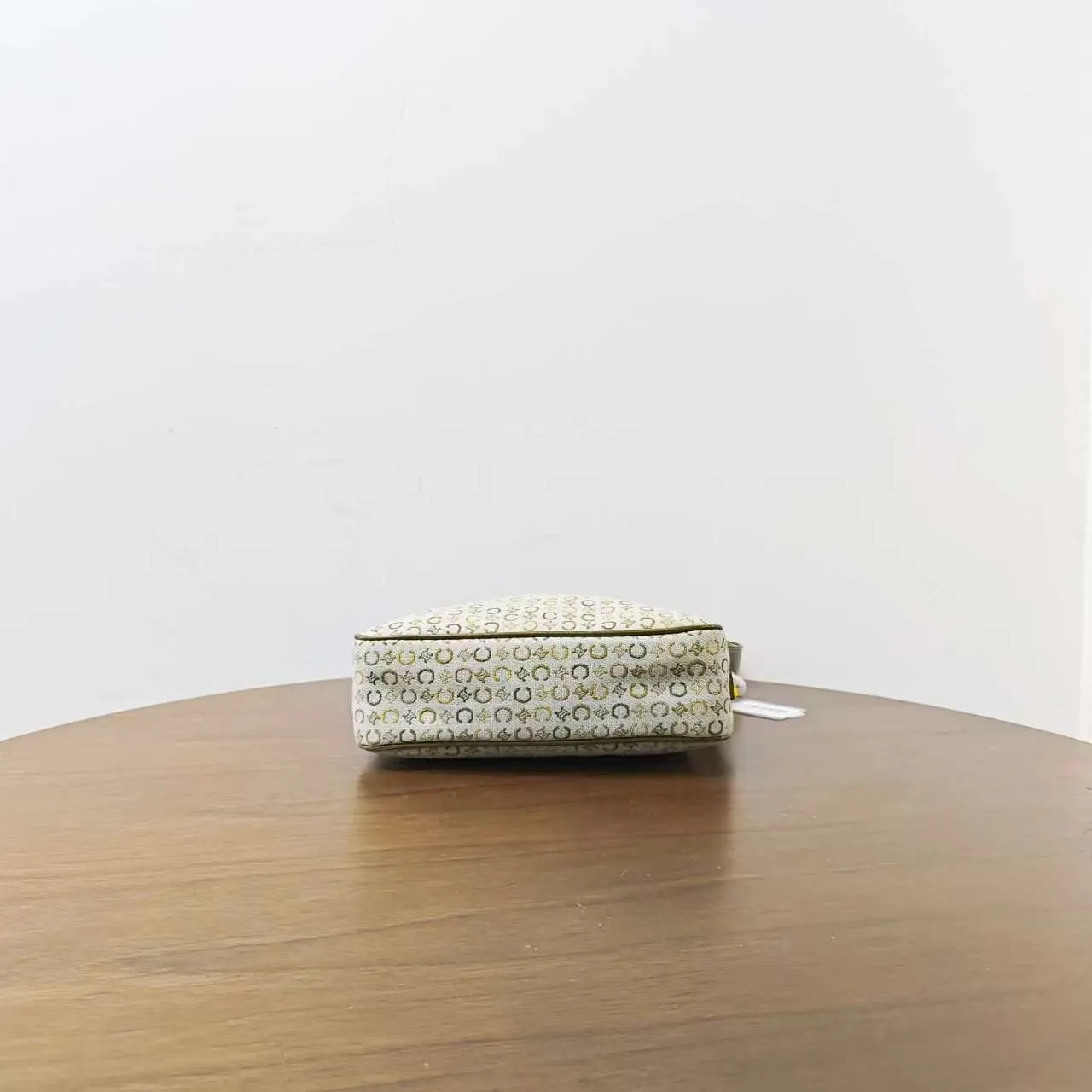 Celine Macadam Green Shoulder Bag