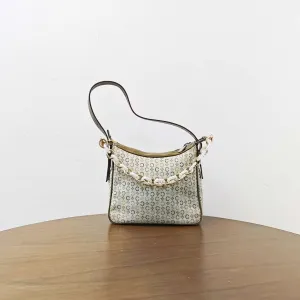 Celine Macadam Green Shoulder Bag