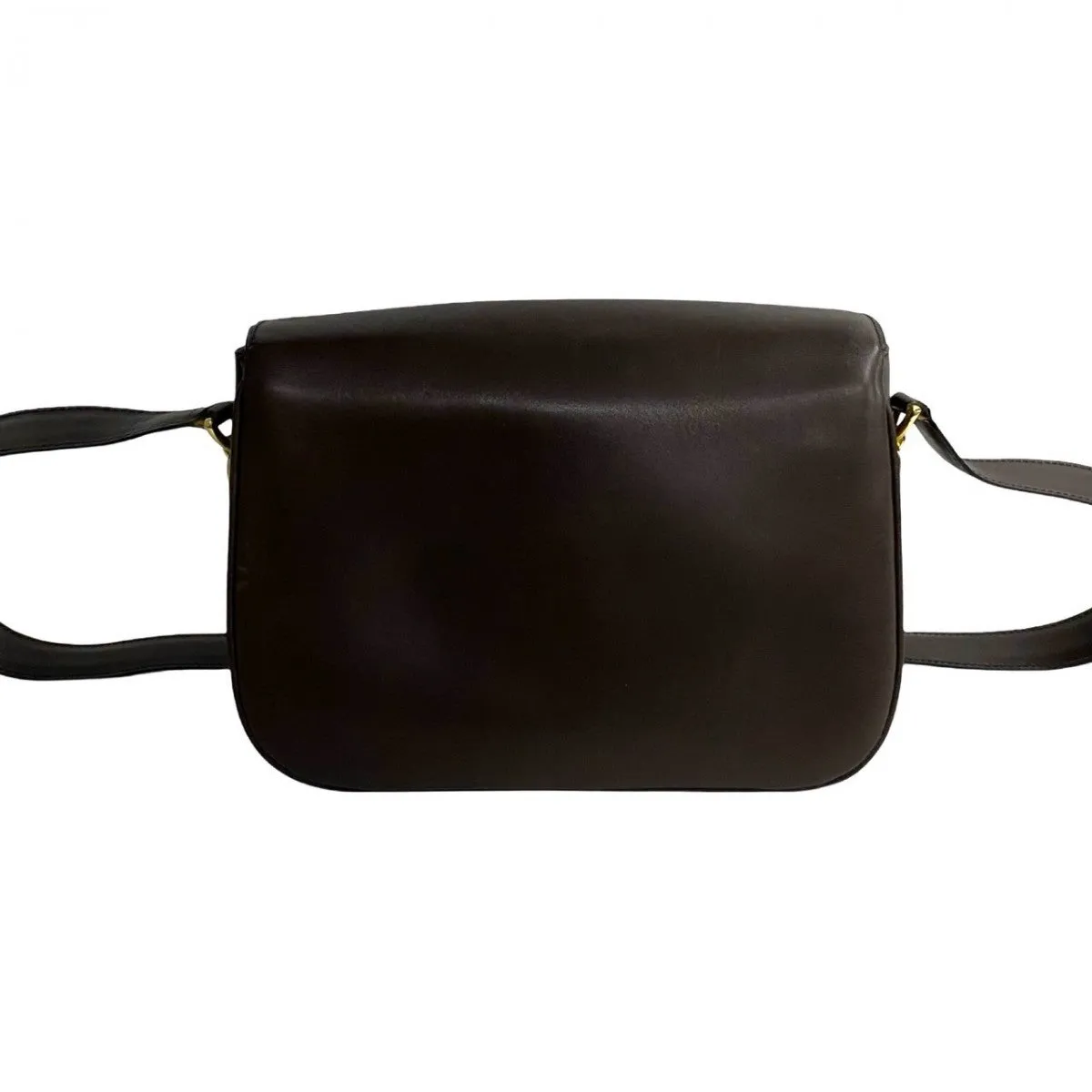 CELINE Shoulder Bag leather Brown