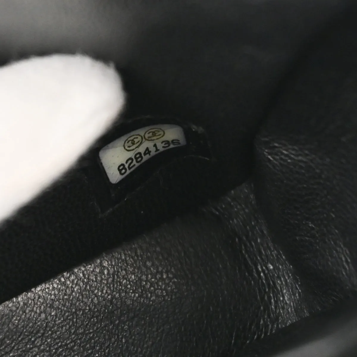 Chanel Black Lambskin Choco Bar East West Shoulder Bag