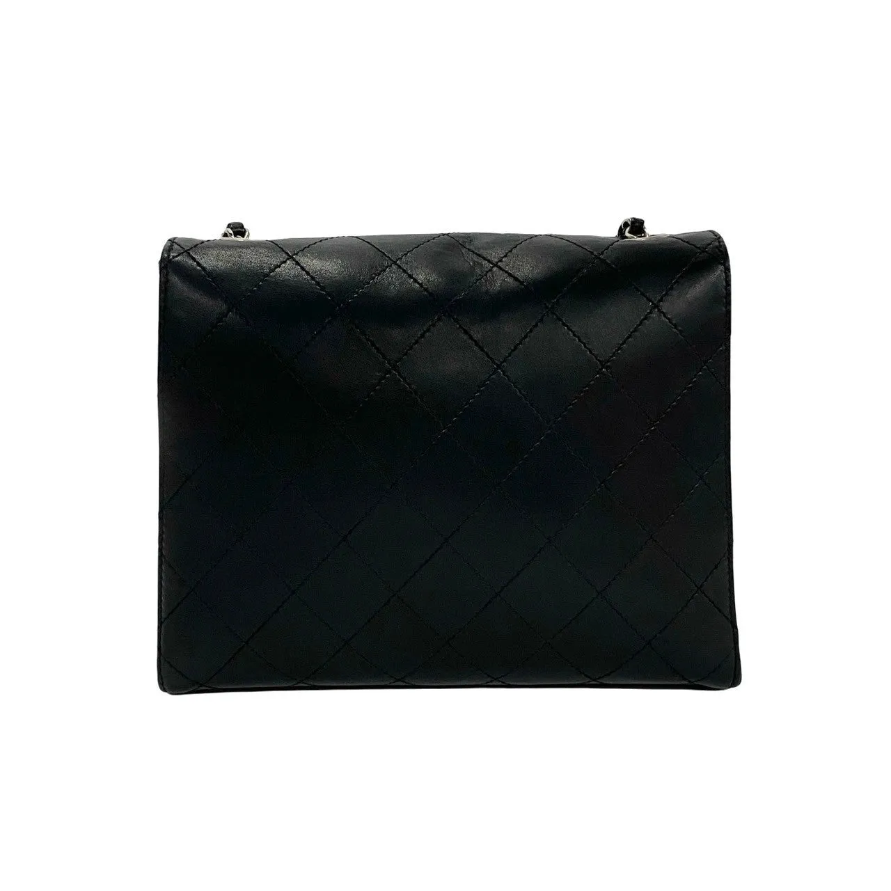 Chanel Matelasse Lambskin 26cm Chain Shoulder Bag Leather Shoulder Bag 59289 in Excellent condition