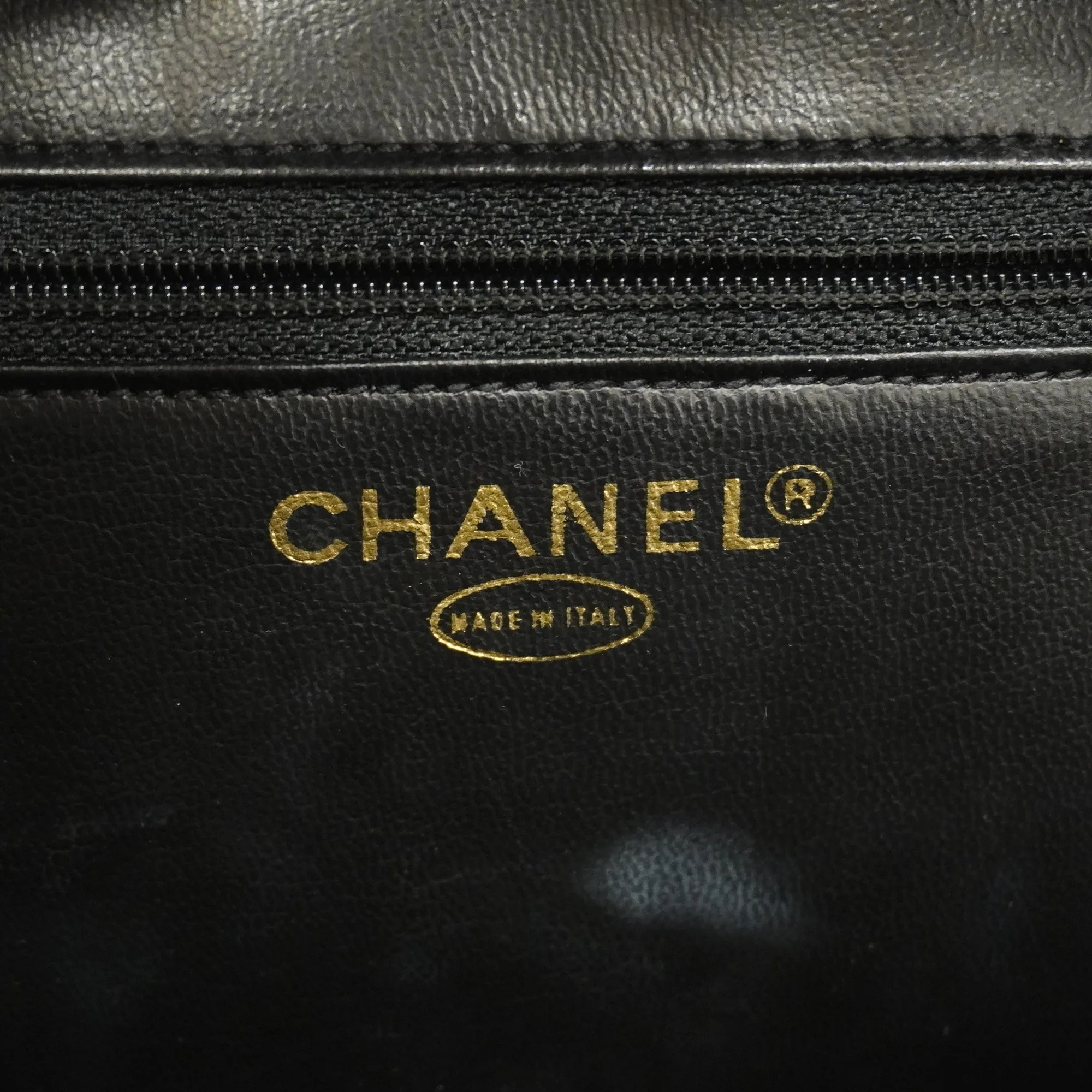 ChanelAuth  2WAY Bag Women's Caviar Leather HandBag,Shoulder Bag Black