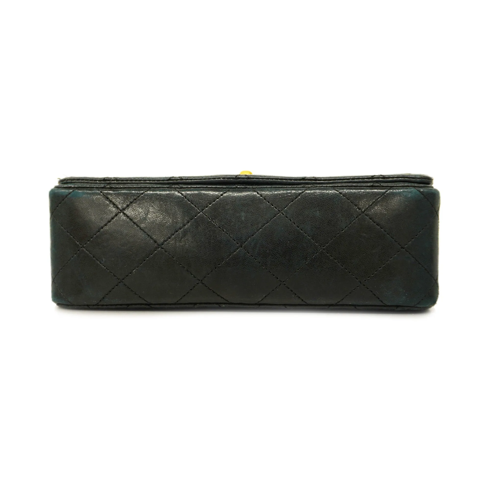 ChanelAuth  Matelasse Chain Shoulder Women's Leather Shoulder Bag Black