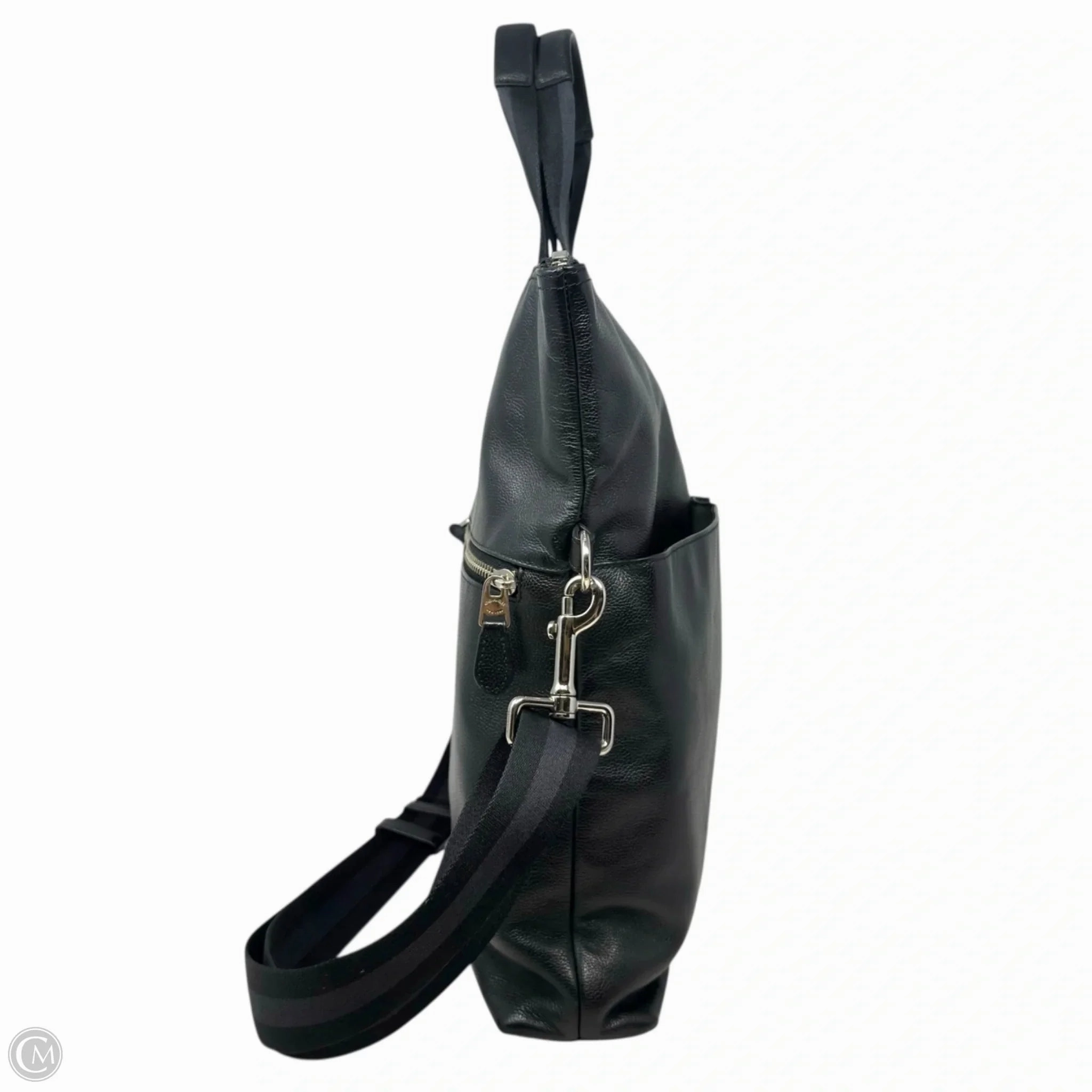 Charles Foldover Tote Designer By Coach, Size: Large