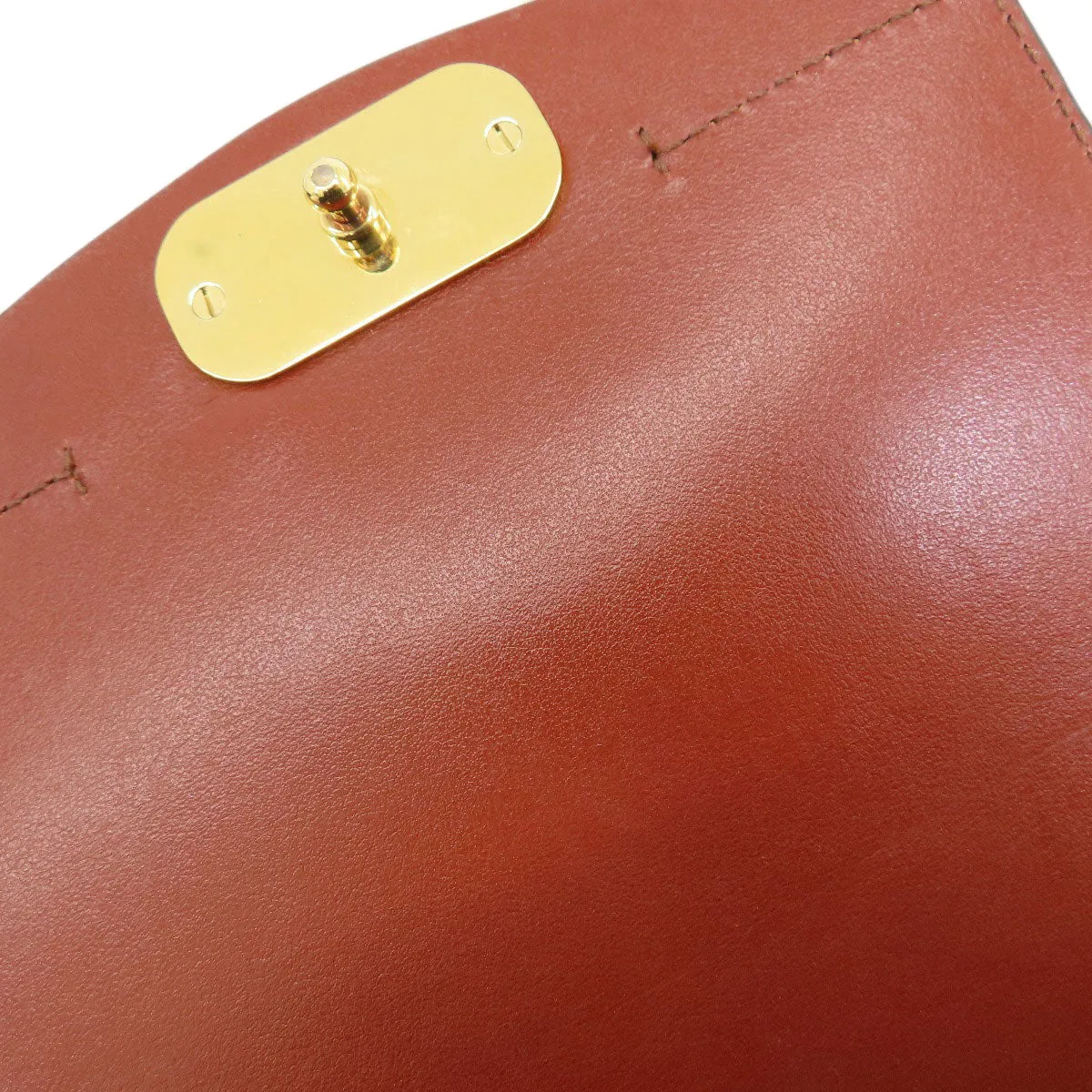 Chloe Shoulder Bag leather Brown Mini long Shoulder Chloe C 2WAY