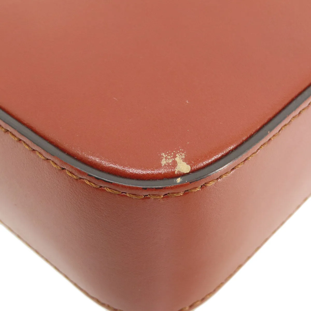 Chloe Shoulder Bag leather Brown Mini long Shoulder Chloe C 2WAY