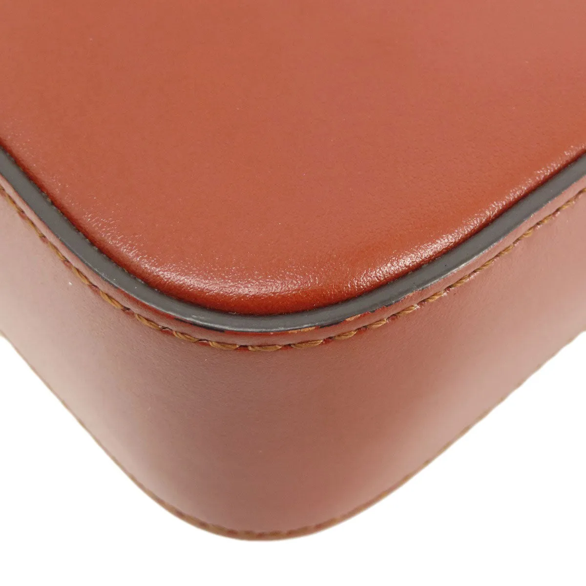 Chloe Shoulder Bag leather Brown Mini long Shoulder Chloe C 2WAY
