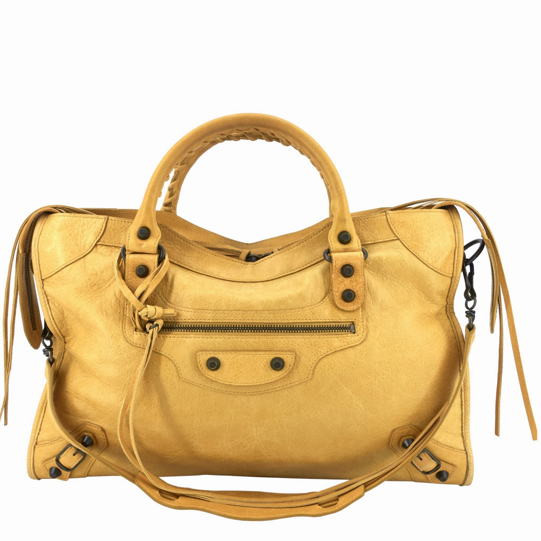 City Classic Medium Leather Bag