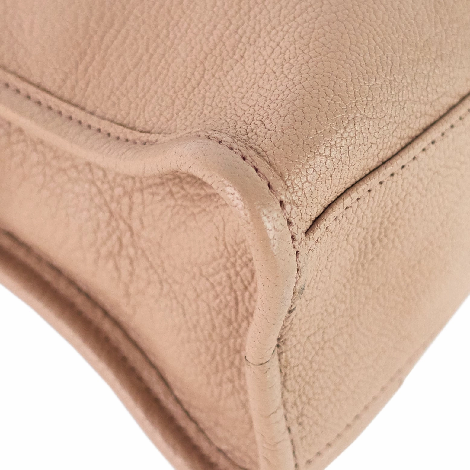 City Mini Metallic Edge Leather Bag
