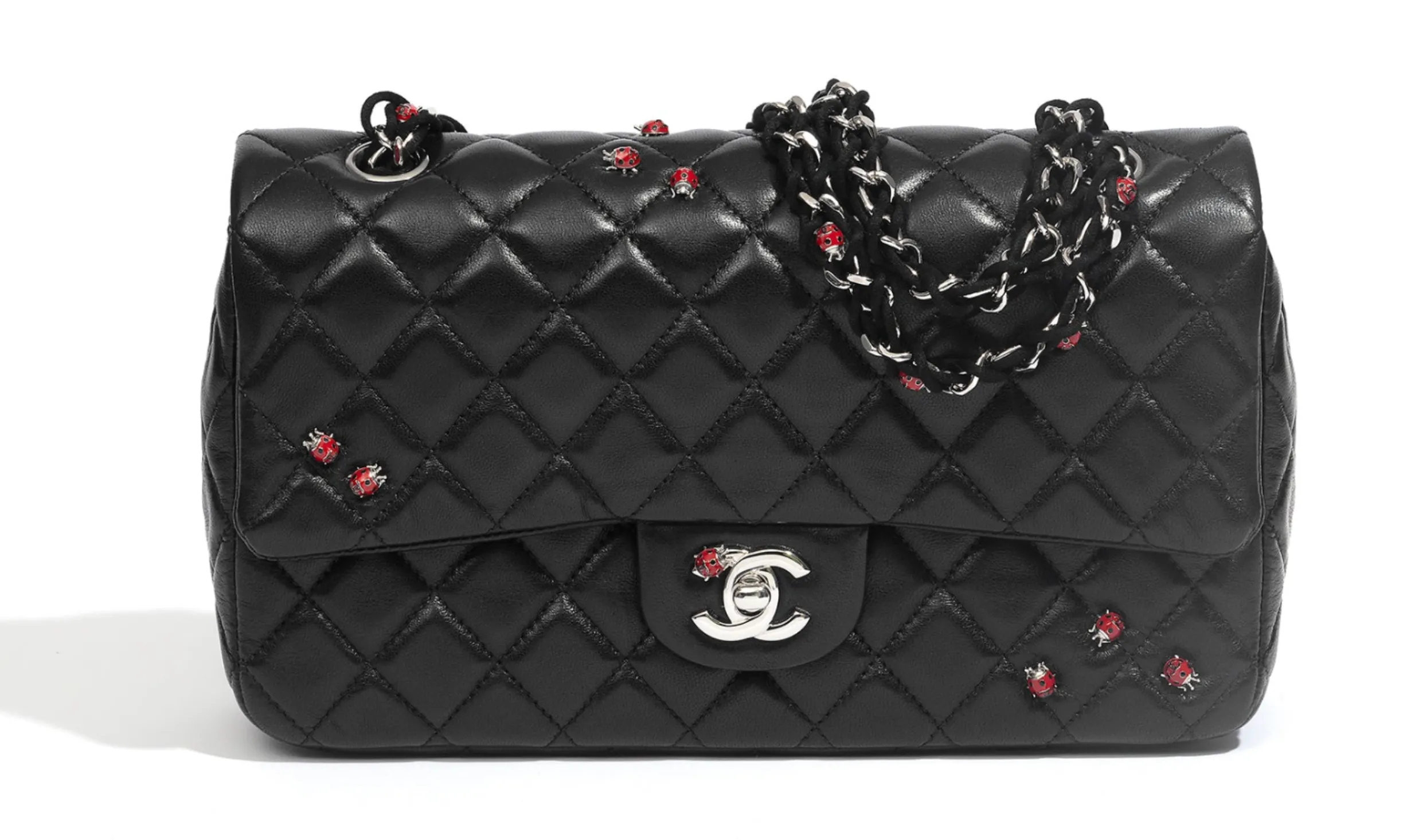 Classic Medium Ladybug Flap Bag