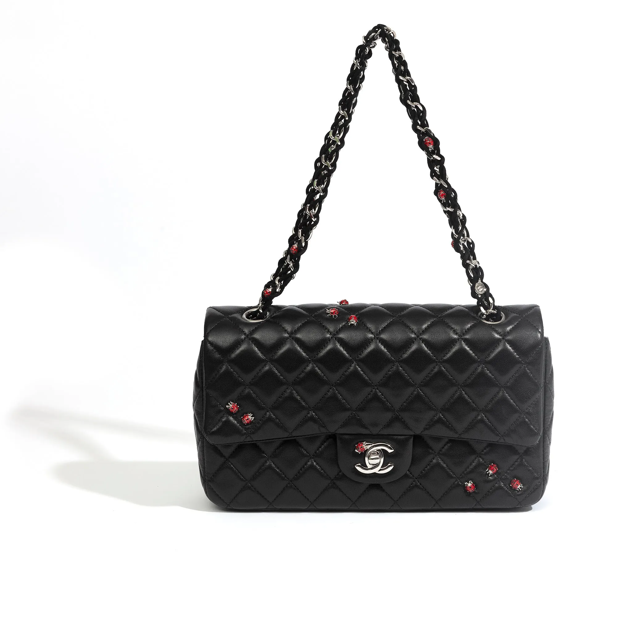 Classic Medium Ladybug Flap Bag