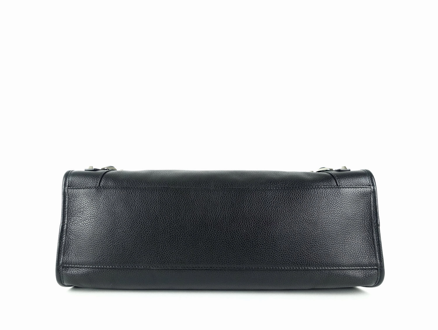 Classic Agneau Leather City Bag