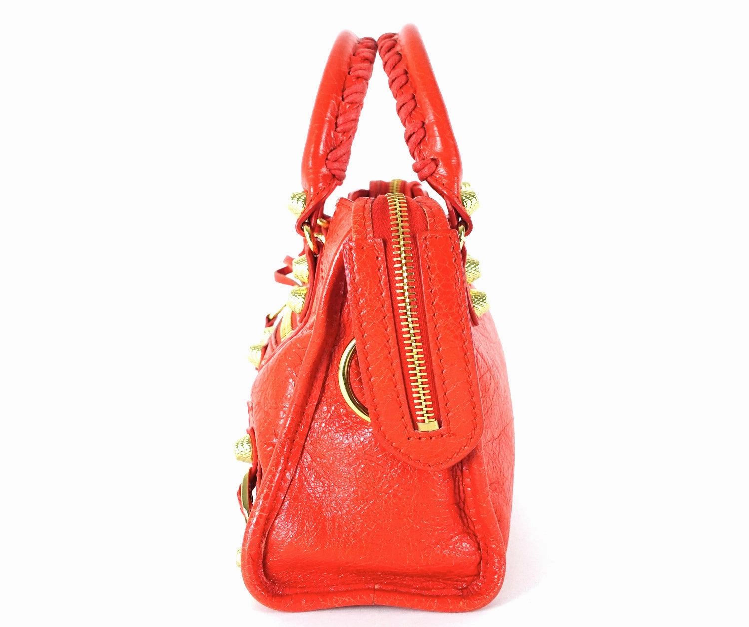 Classic Agneau Leather Mini City Bag