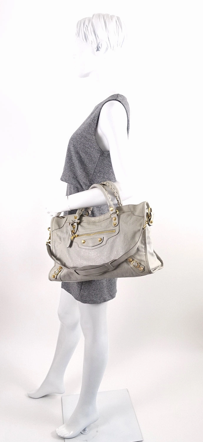 Classic City Agneau Leather Giant Bag