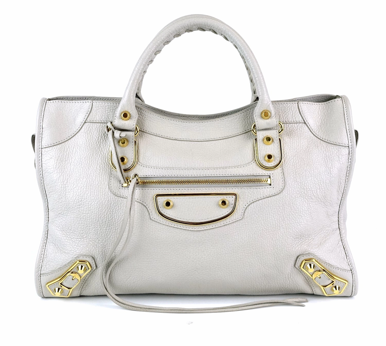Classic City Metallic Edge Agneau Leather Bag
