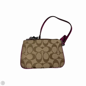 Clutch Designer By Coach, Size: Small