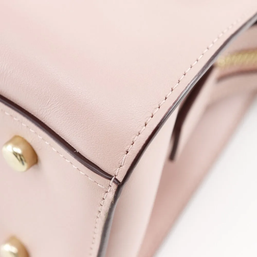 COACH Handbag 39290 leather pink Selena Gomez collaboration 2WAYShoulder Selena Bond Bag Women Used