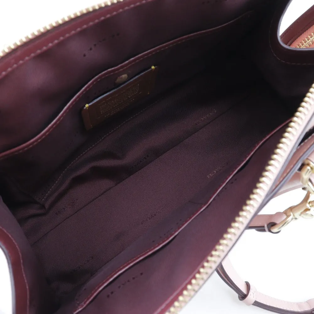COACH Handbag 39290 leather pink Selena Gomez collaboration 2WAYShoulder Selena Bond Bag Women Used