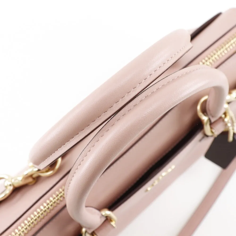 COACH Handbag 39290 leather pink Selena Gomez collaboration 2WAYShoulder Selena Bond Bag Women Used