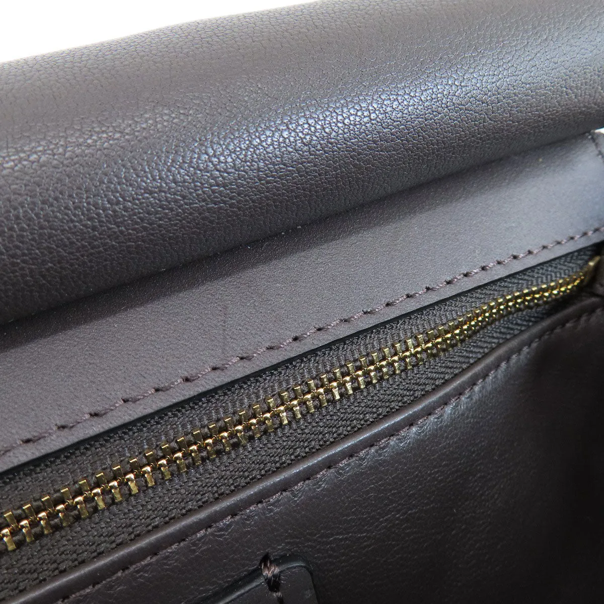 COACH Shoulder Bag 38388 leather Brown 2WAY Women Used