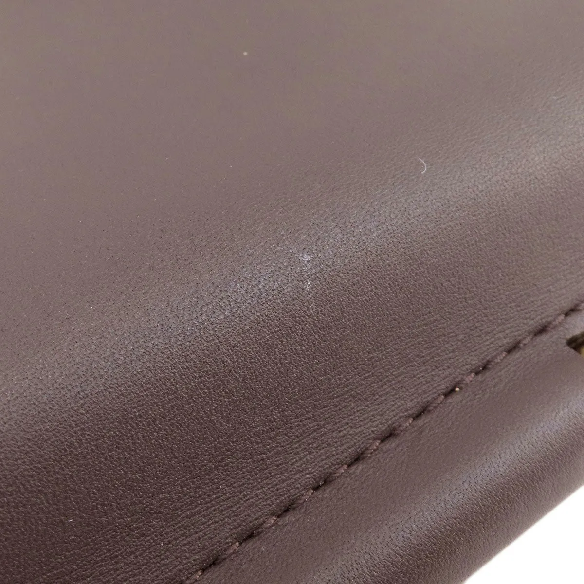 COACH Shoulder Bag 38388 leather Brown 2WAY Women Used